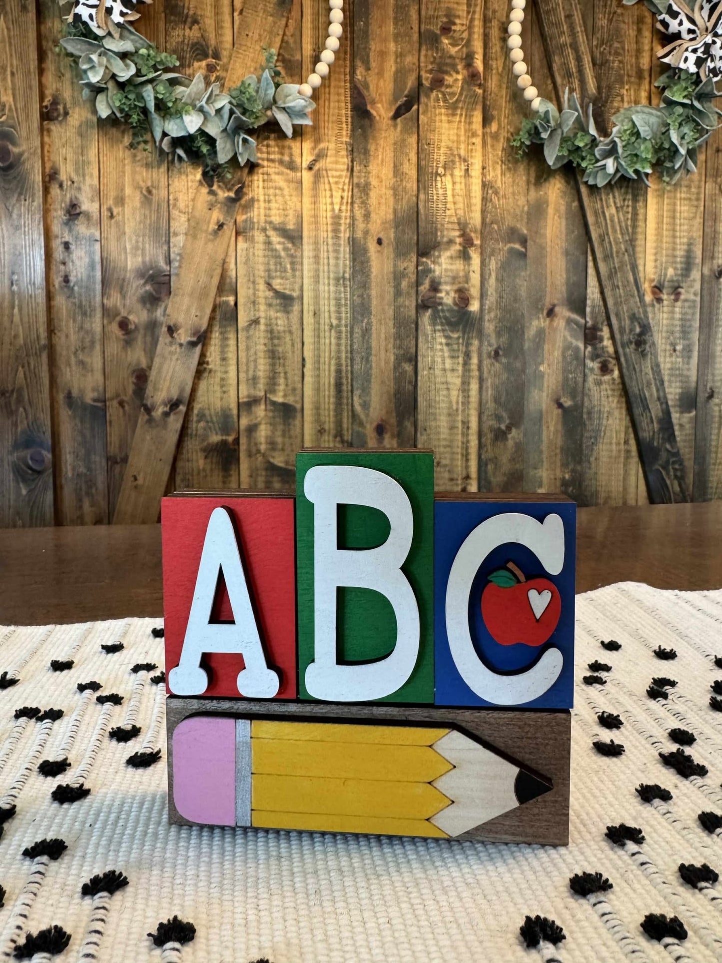 3D Standing School Displays