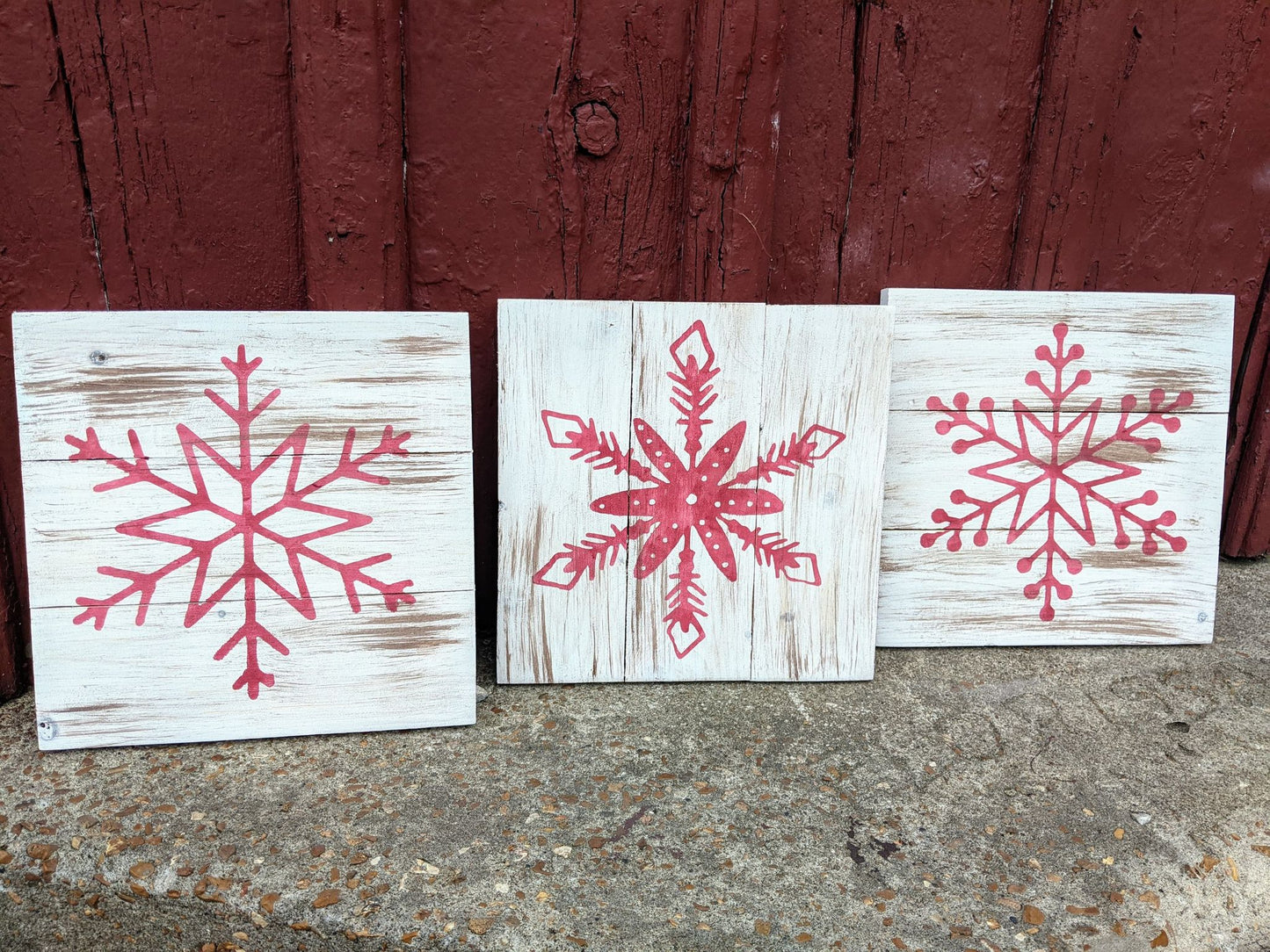 Snowflake trio version 2