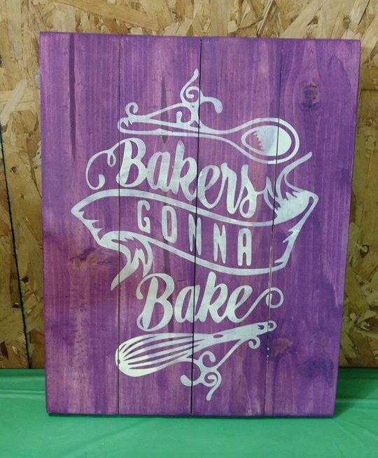 Bakers gonna bake