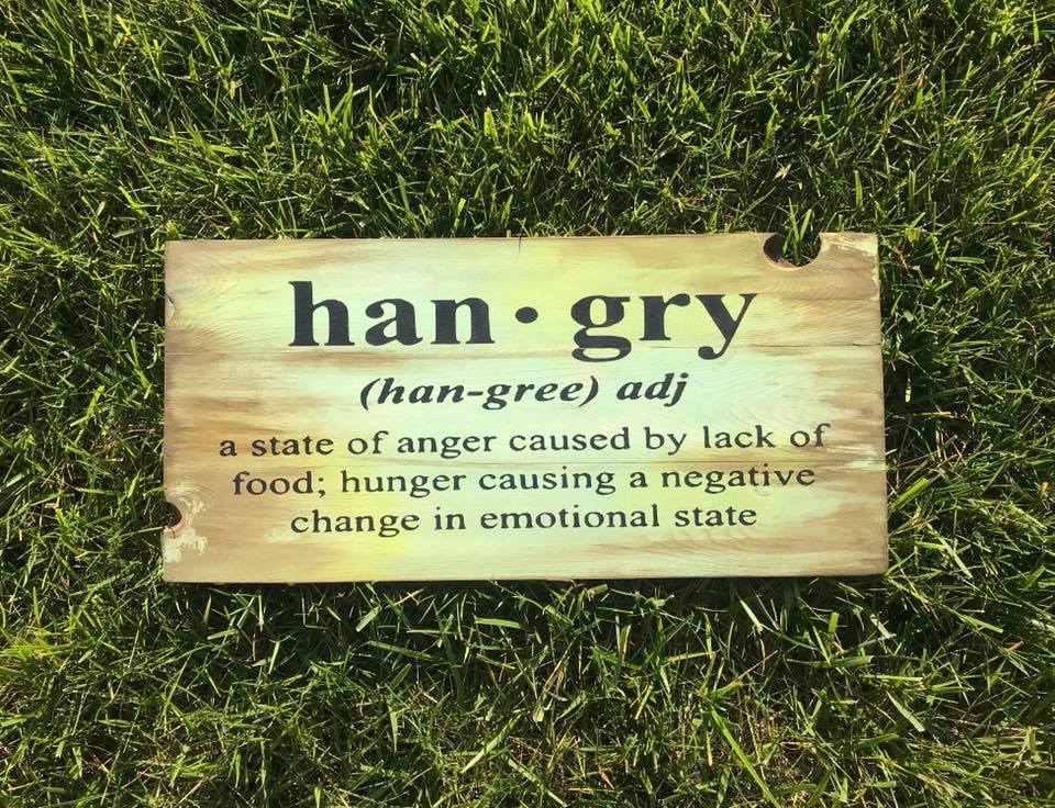Han-gry definition
