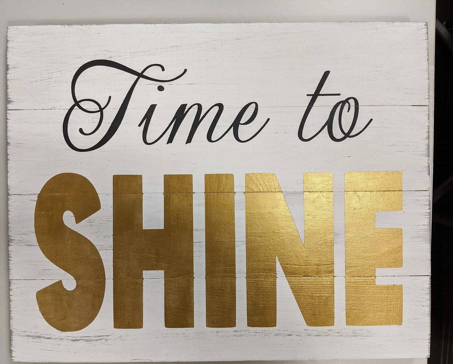 Time to shine