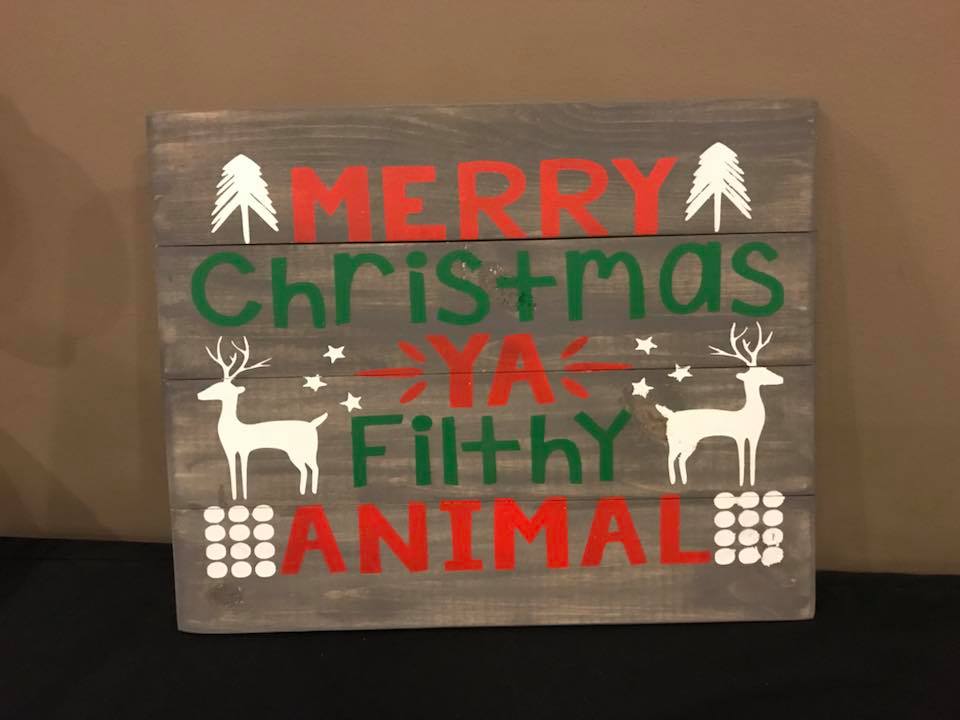 Merry Christmas Ya Filthy Animal