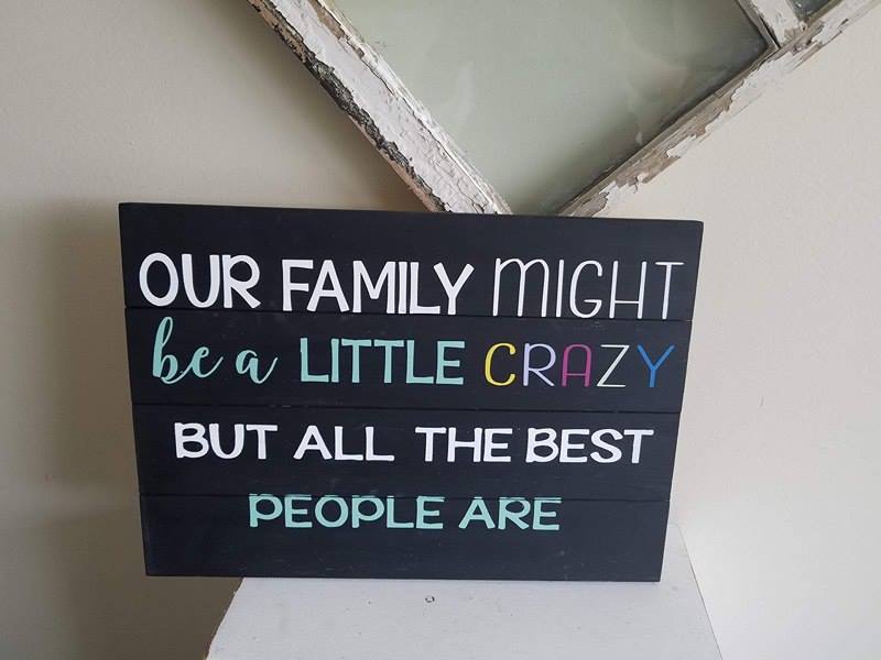 Our family might be a little crazy