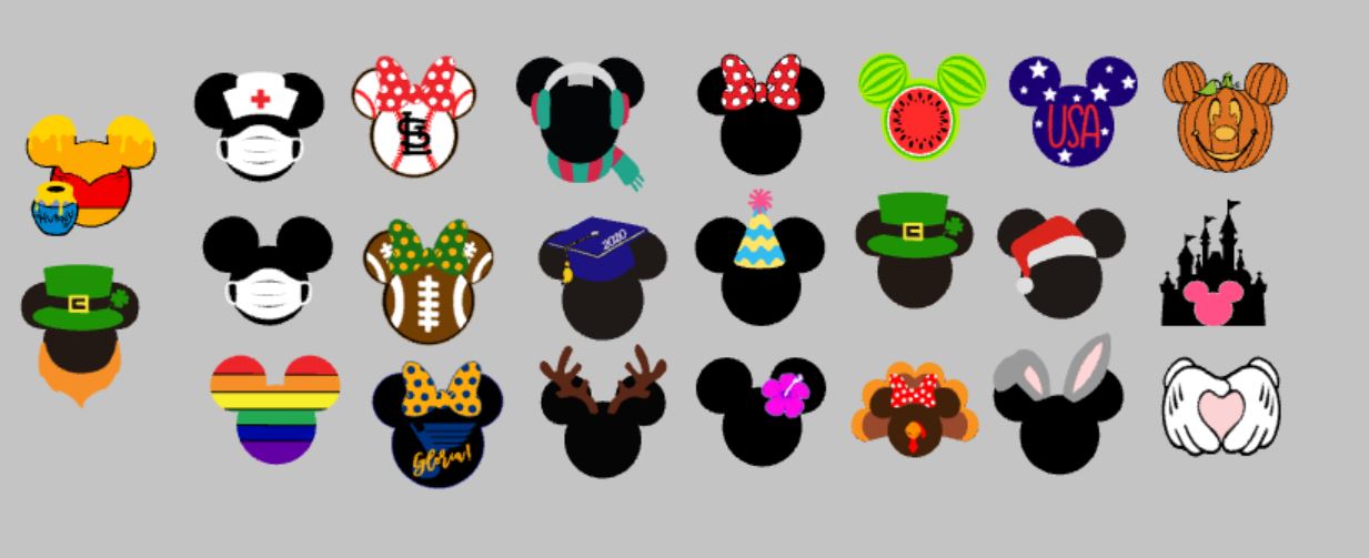 3D Seasonal Interchangeable Mouse Welcome to our Home Porch