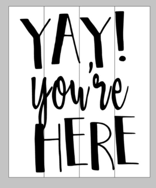 Yay you're here