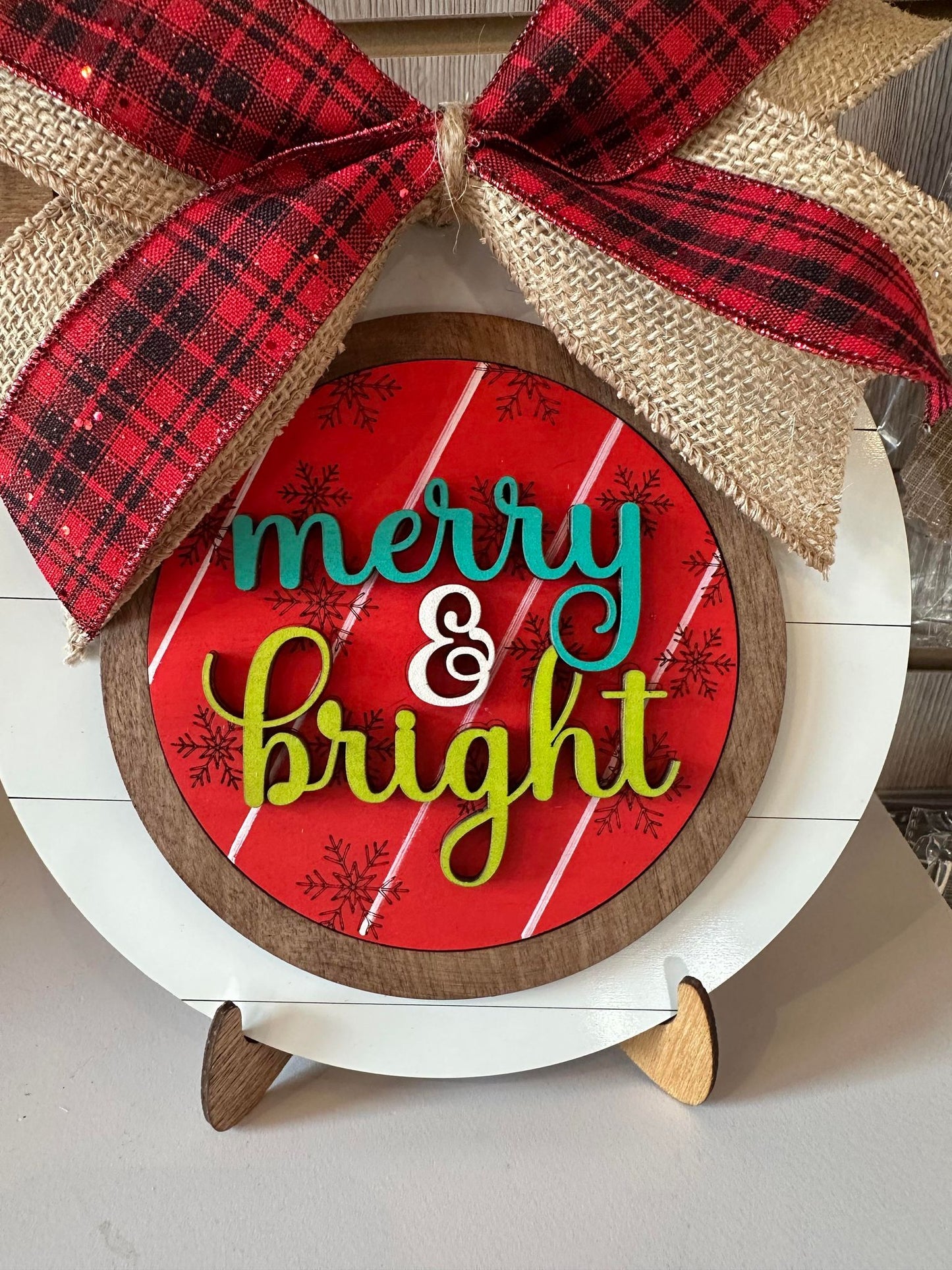 3D Interchangeable Round INSERTS - Winter and Christmas
