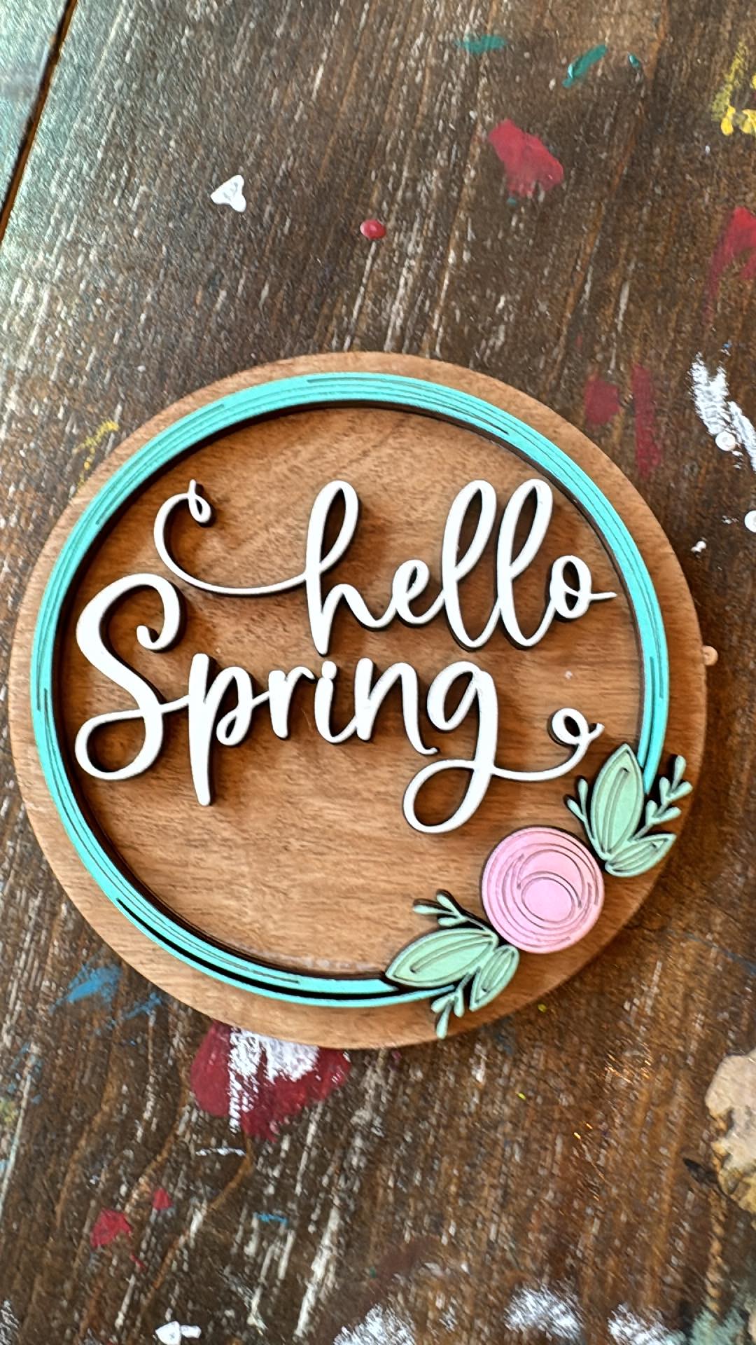 3D Interchangeable Round INSERTS - Spring