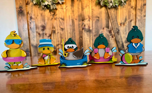 3D Standing Small Ducks