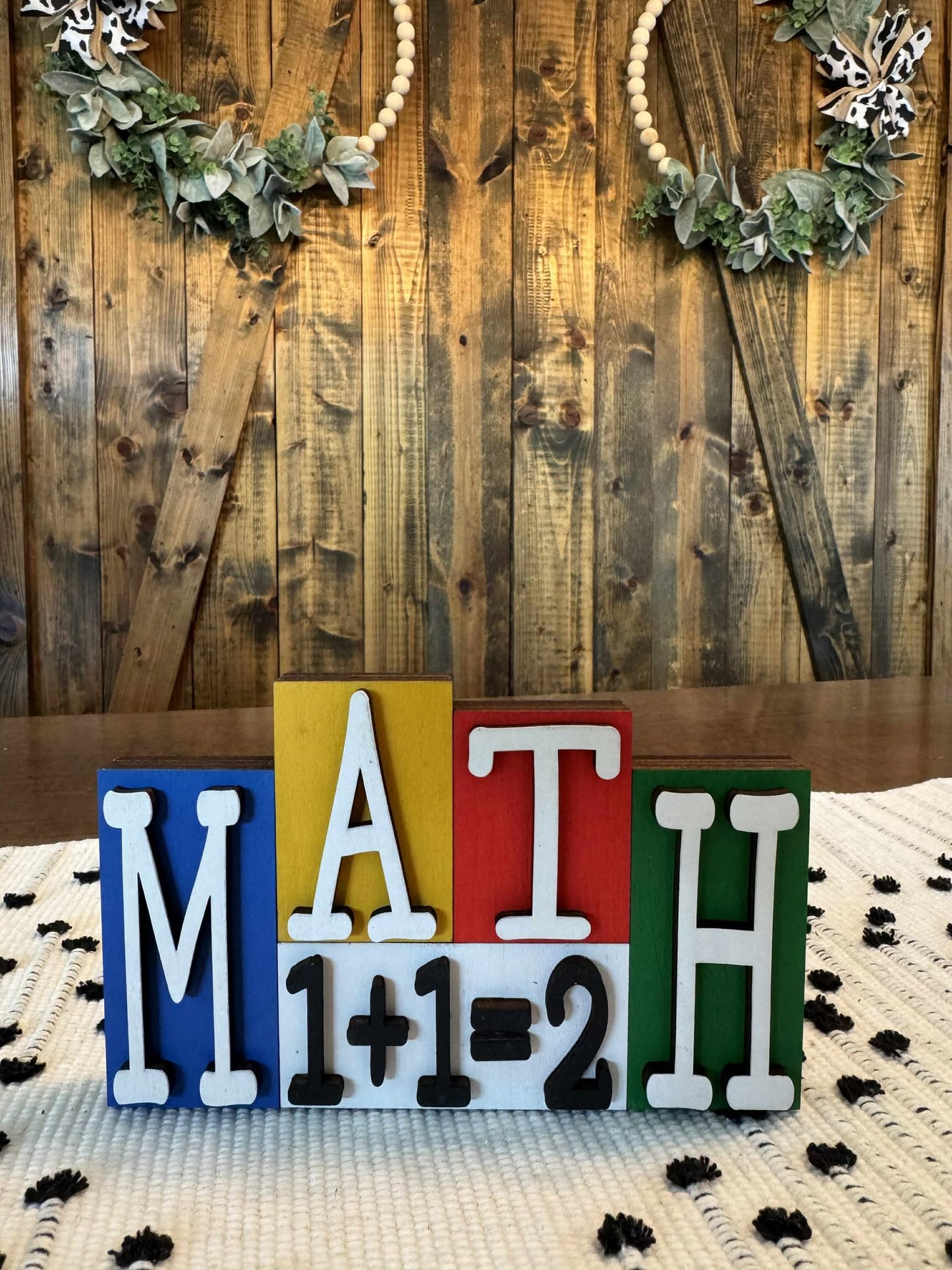 3D Standing School Displays