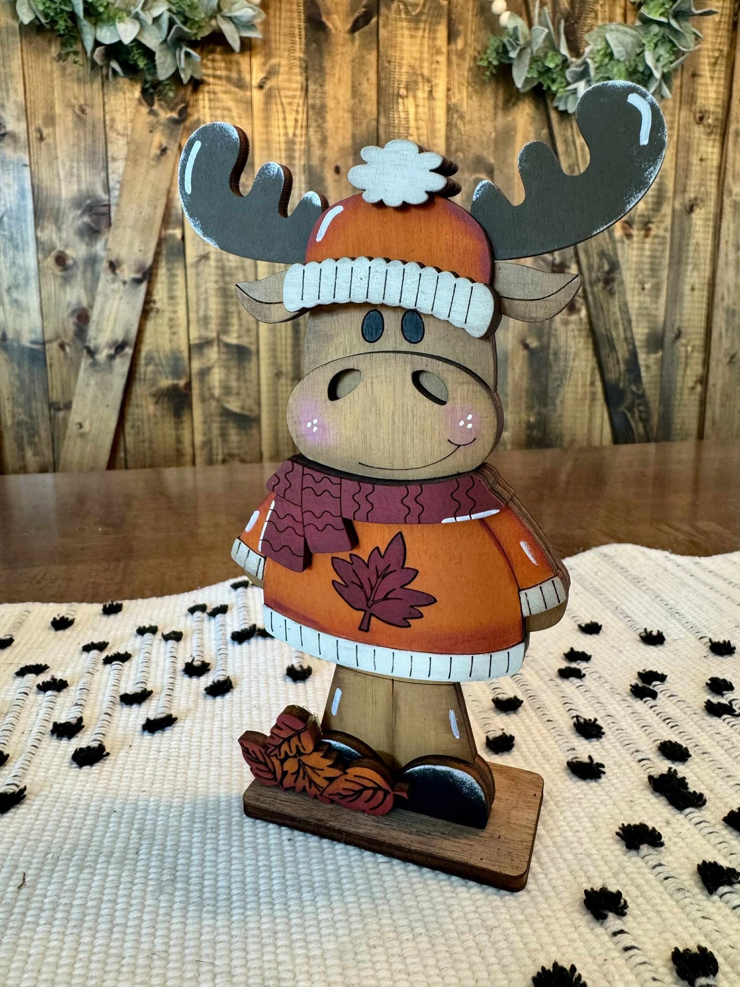 3D Fall Standing Moose