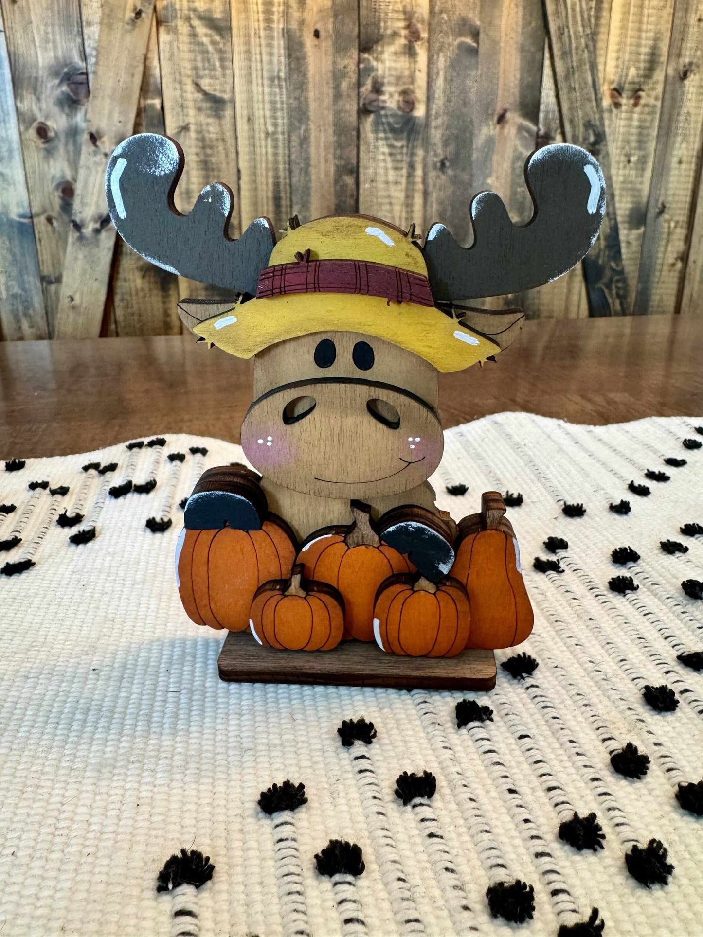 3D Fall Standing Moose