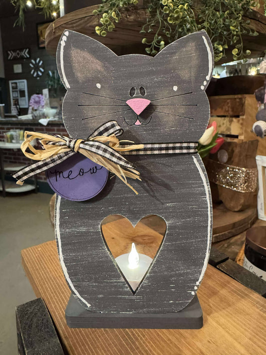 3D Cat Votive