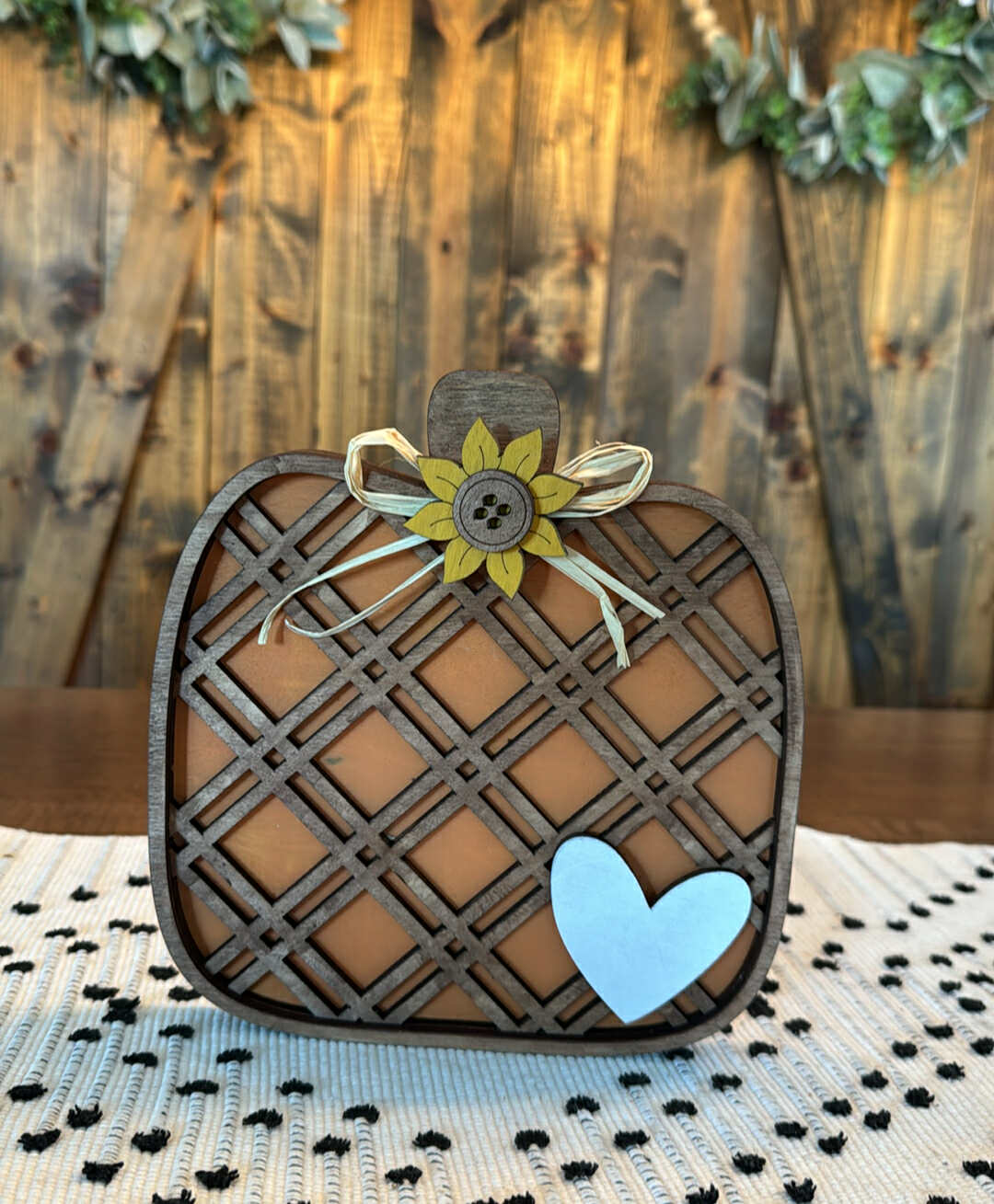 3D Fall Pumpkin Trio