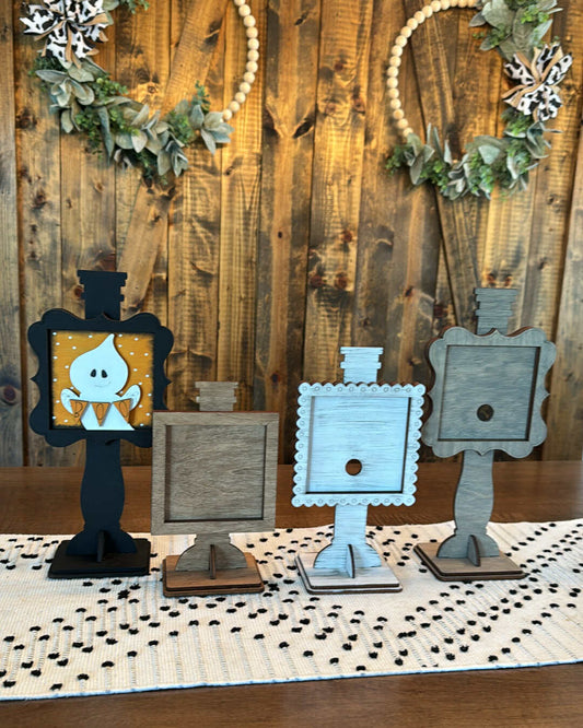 3D Interchangeable Fancy Frame Square BASE ONLY