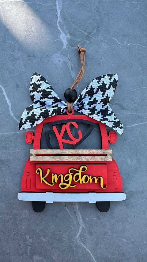 Ornament - Chiefs Truck