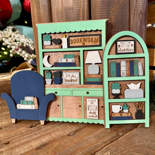 3D Bookworm Cabinet