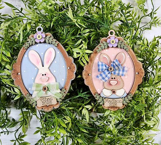 Ornament - Bunny Ornament with name