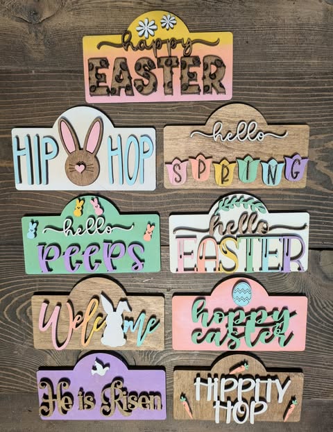 3D Interchangeable Tabletop INSERTS ONLY