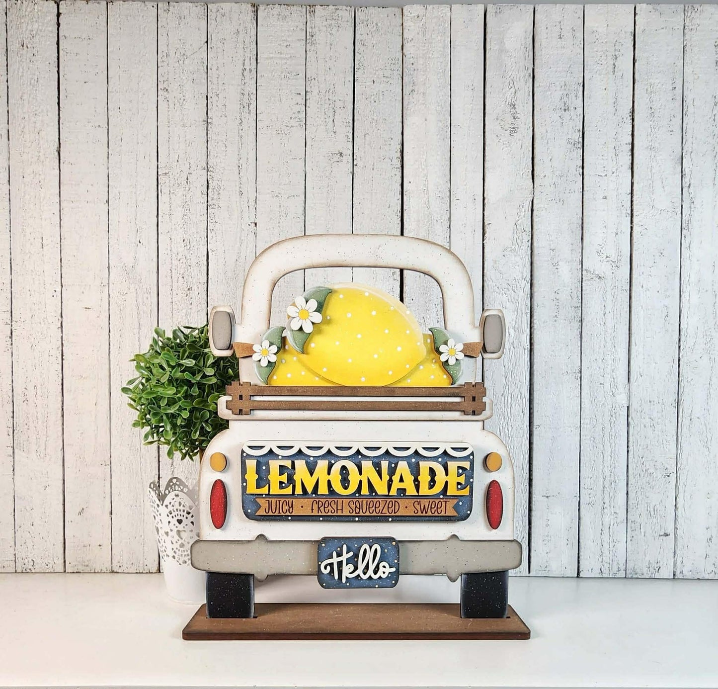 3D Interchangeable Seasonal Truck with stand INSERTS ONLY