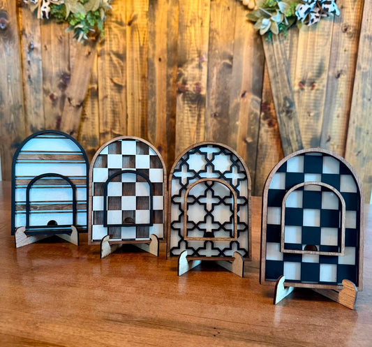 3D Interchangeable Arched Decorative BASE ONLY