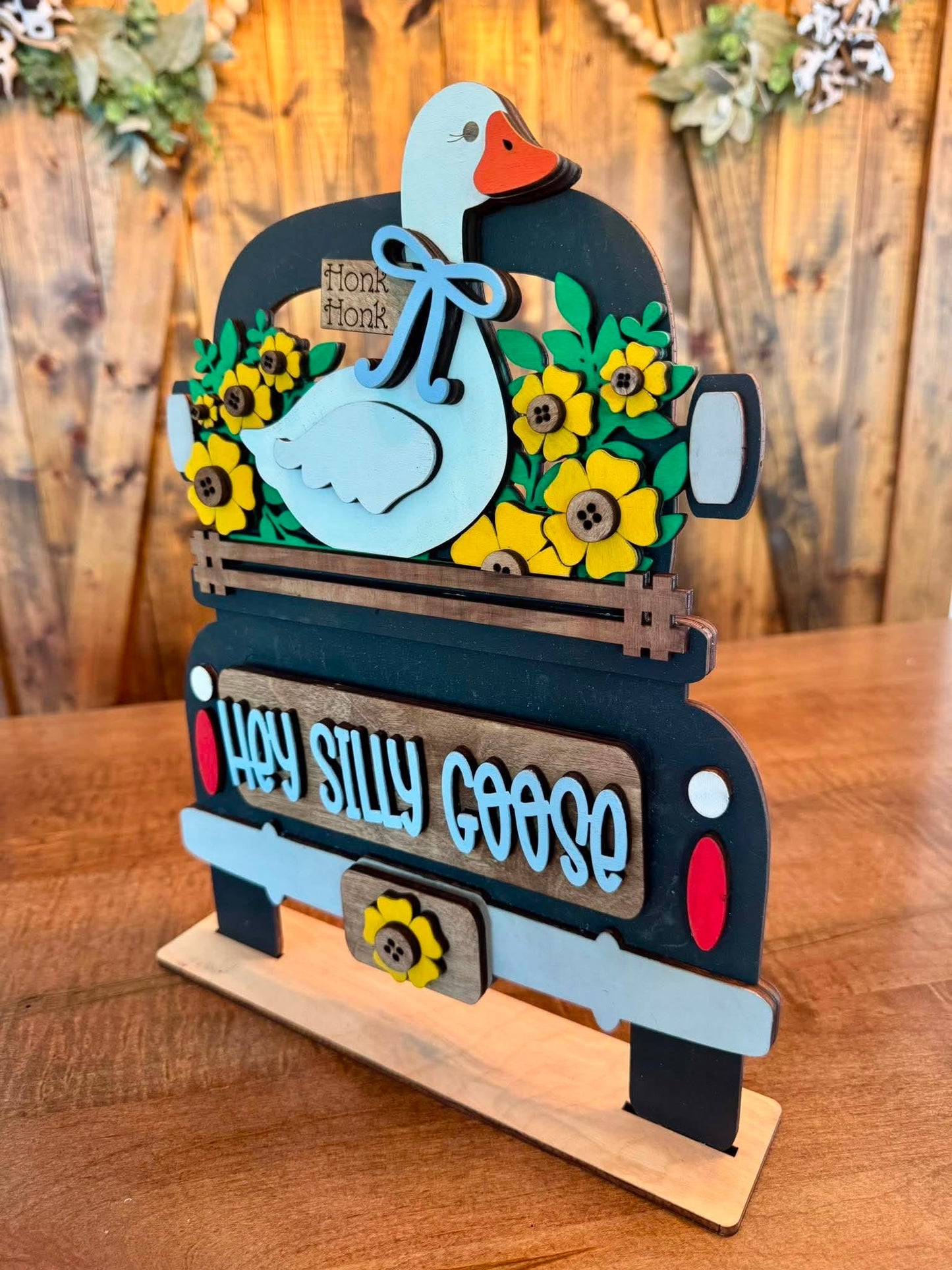 3D Interchangeable Seasonal Truck with stand INSERTS ONLY