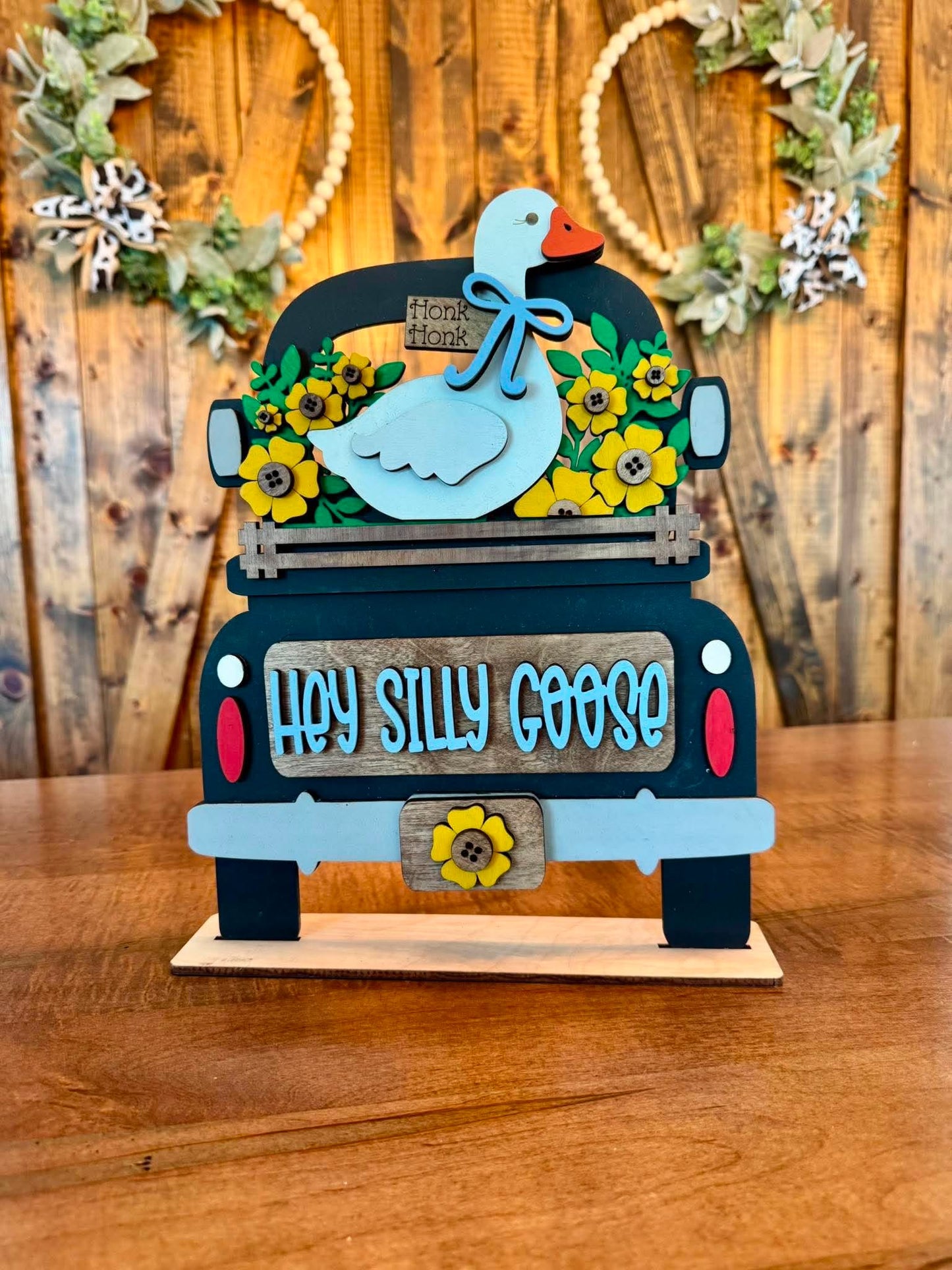 3D Interchangeable Seasonal Truck with stand INSERTS ONLY