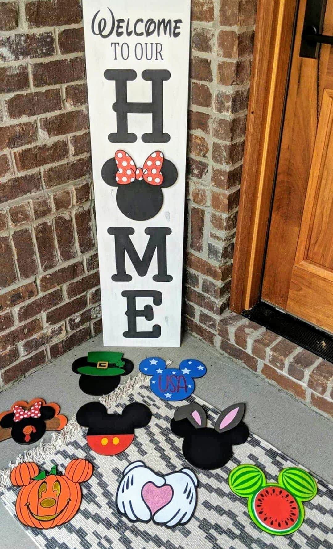 3d Seasonal Interchangeable MOUSE Pieces