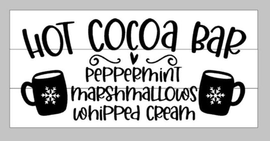Hot Cocoa bar