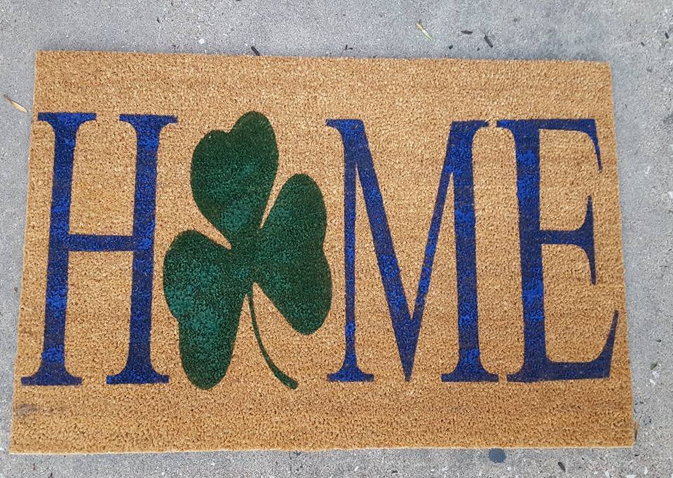 Home with clover