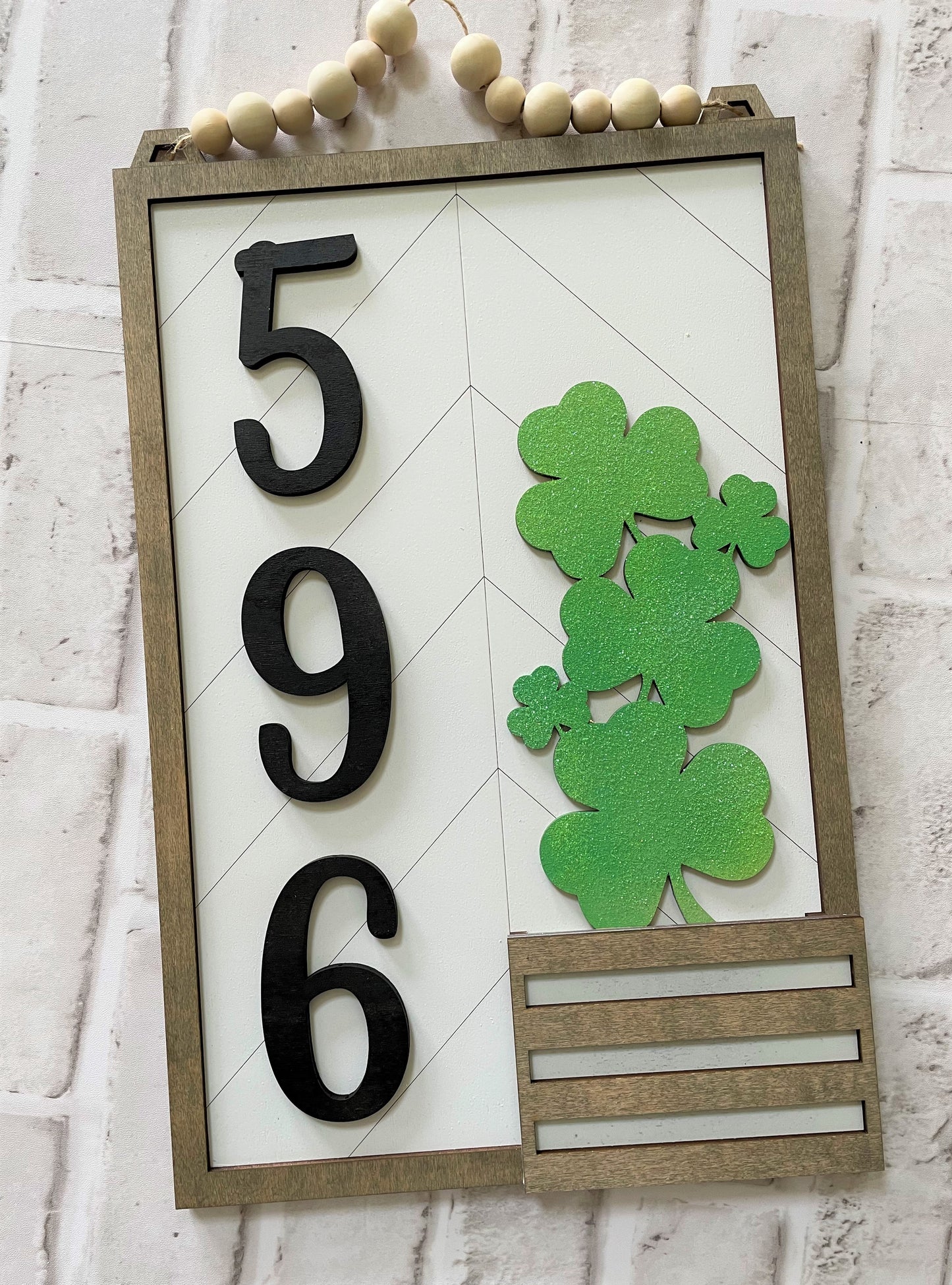 3D Interchangeable Address Plaque with Inserts