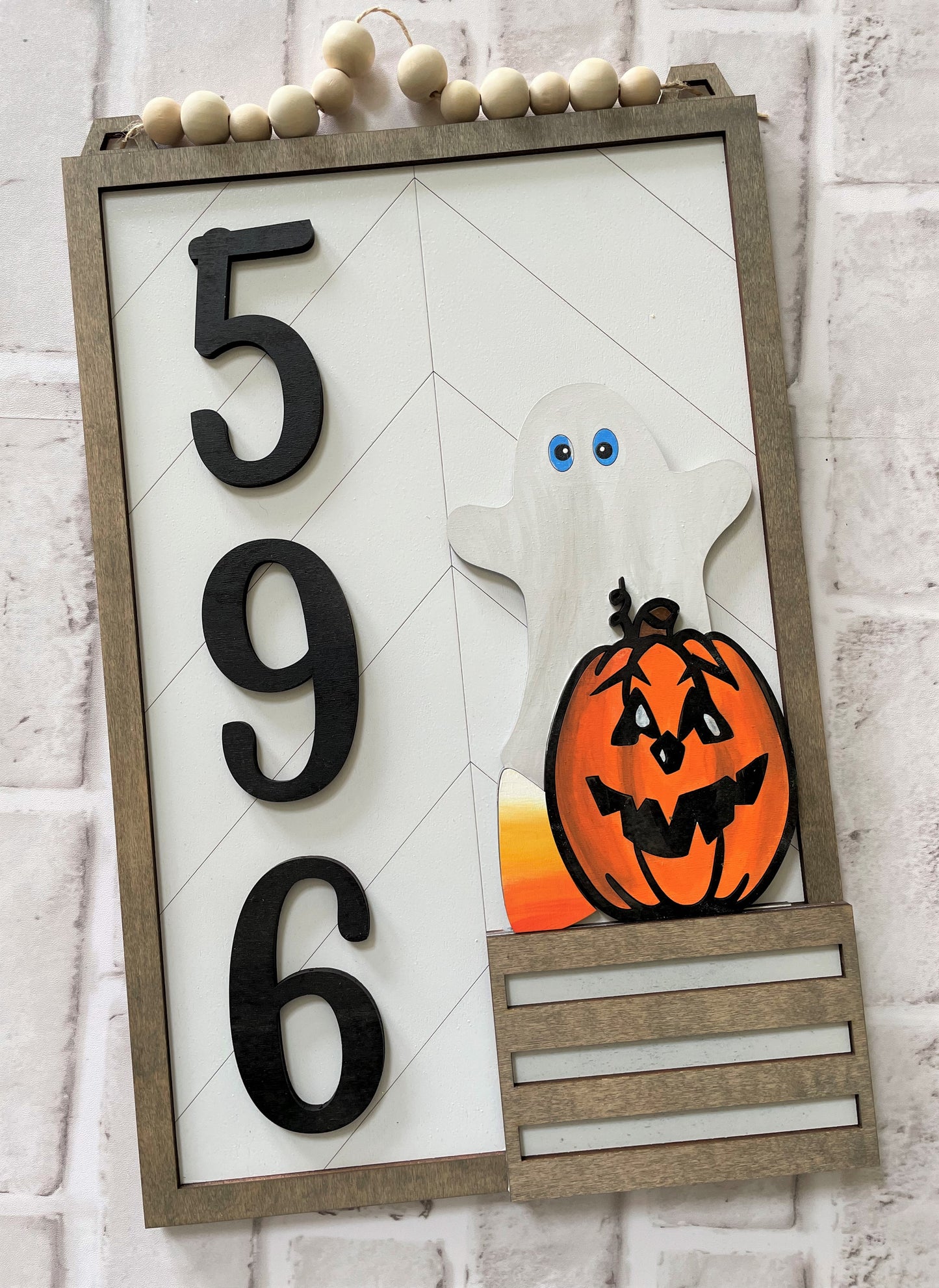 3D Interchangeable Address Plaque with Inserts