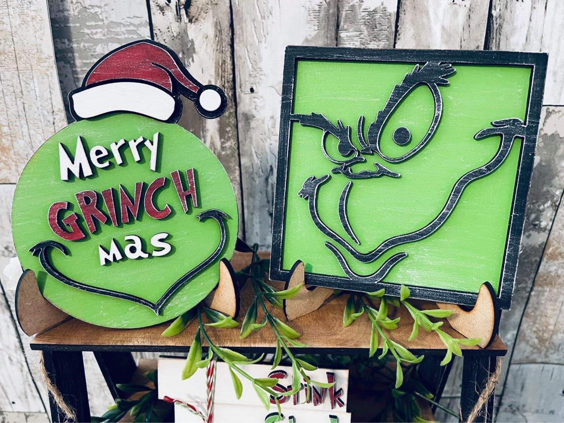 3D Tiered Tray Decor - Mean one