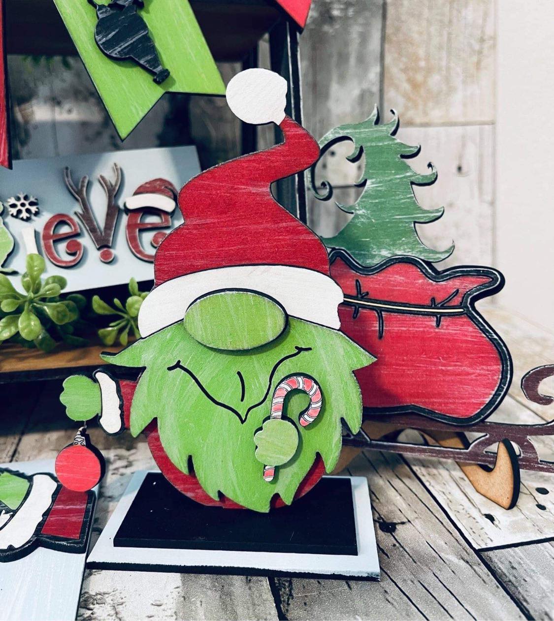 3D Tiered Tray Decor - Mean one