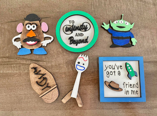 3D Tiered Tray Decor - Toy Story