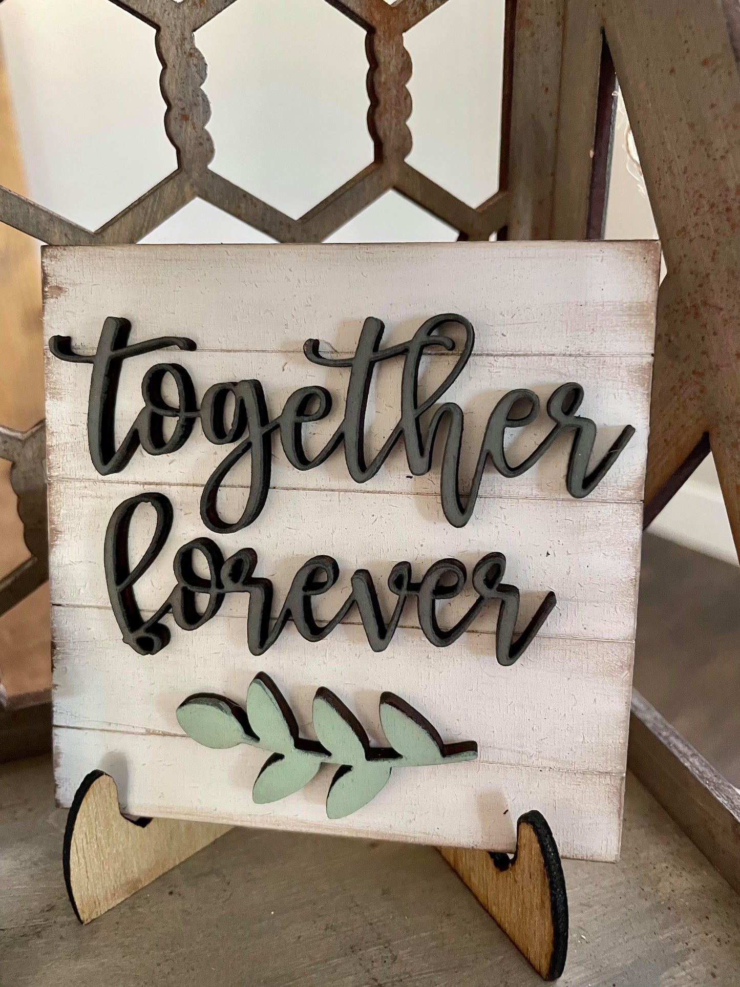 3D Tiered Tray Decor - Family