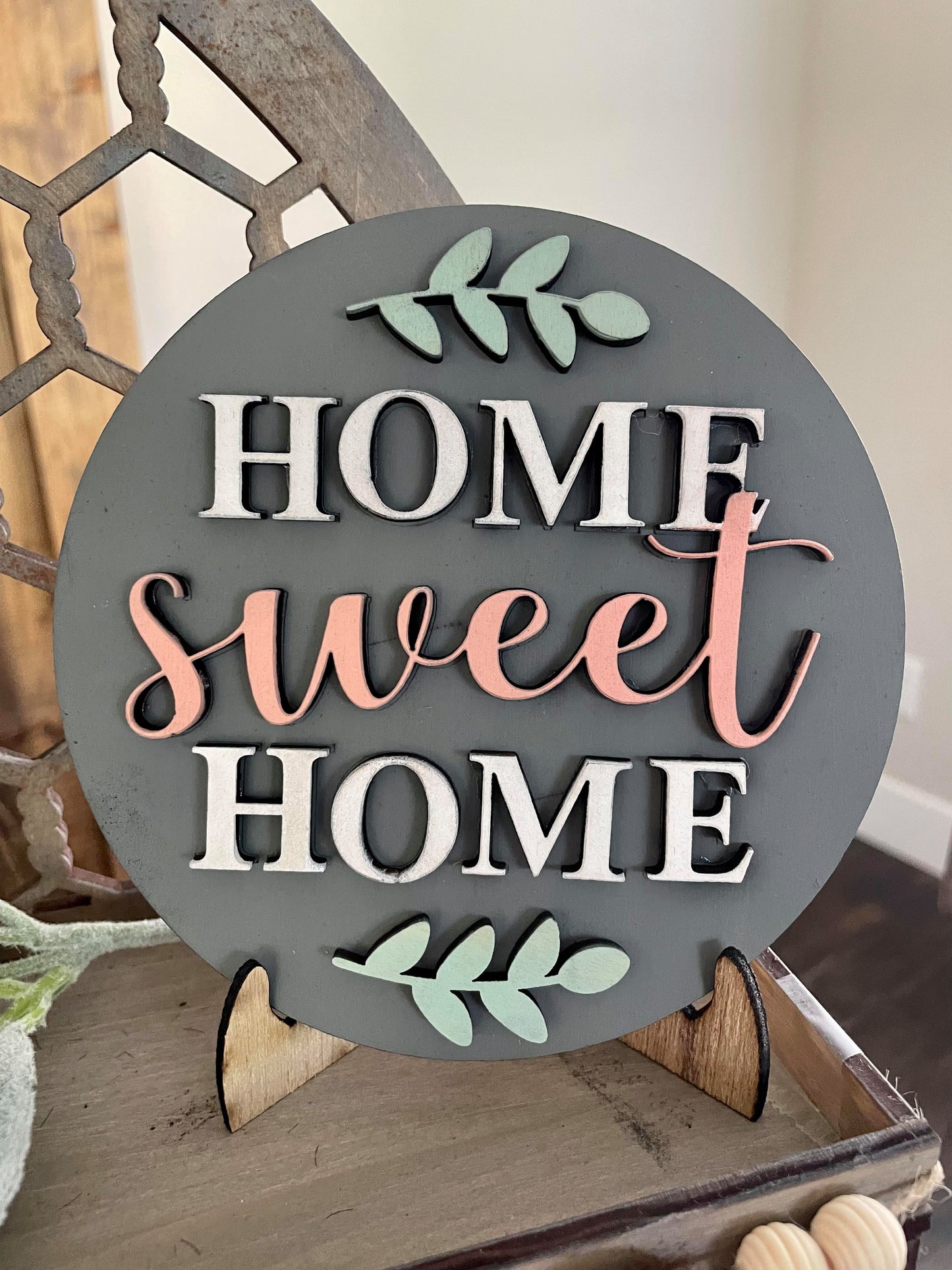 3D Tiered Tray Decor - Family