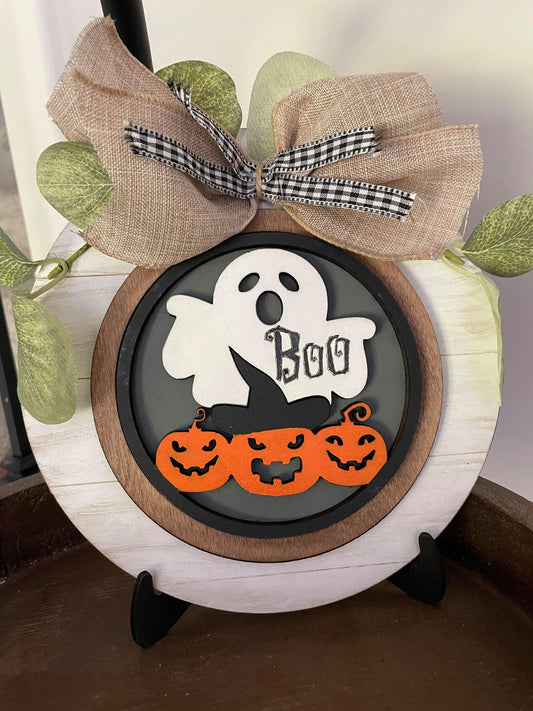 3D Interchangeable Round INSERTS - Fall & Halloween