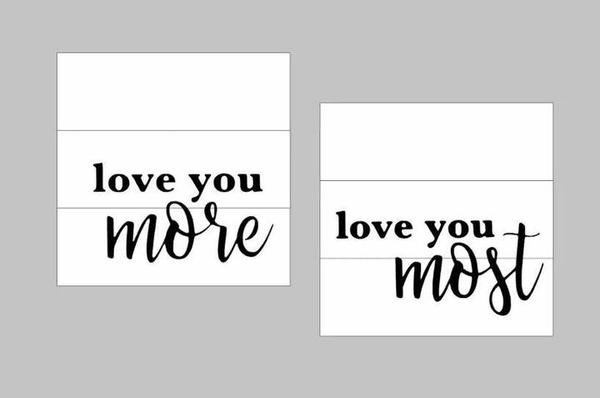 Duo - I love you more I love you most