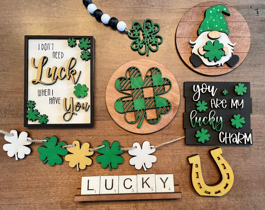 3D Tiered Tray Decor - St Patrick's Day