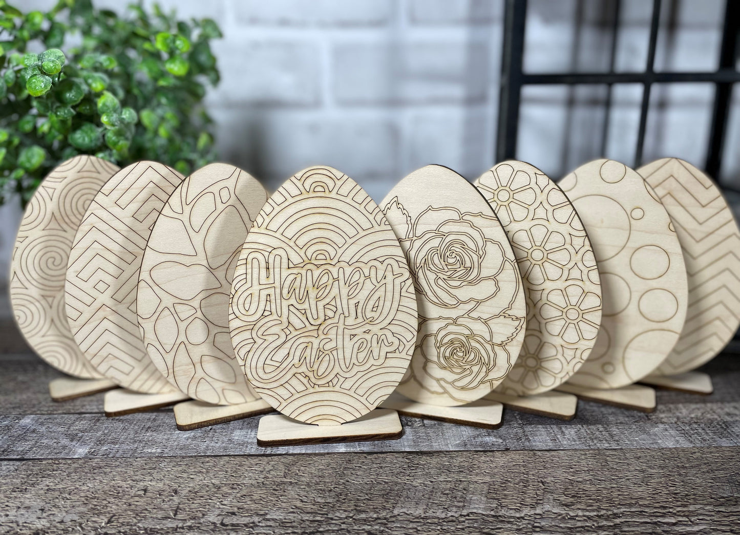 3D Standing Eggs
