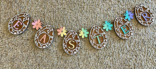3D Banner - Easter