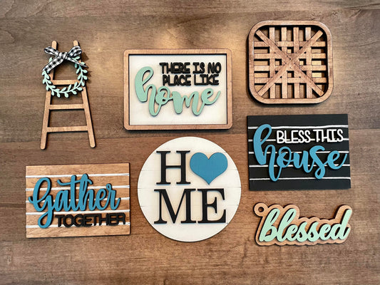 3D Tiered Tray Decor - Bless this House