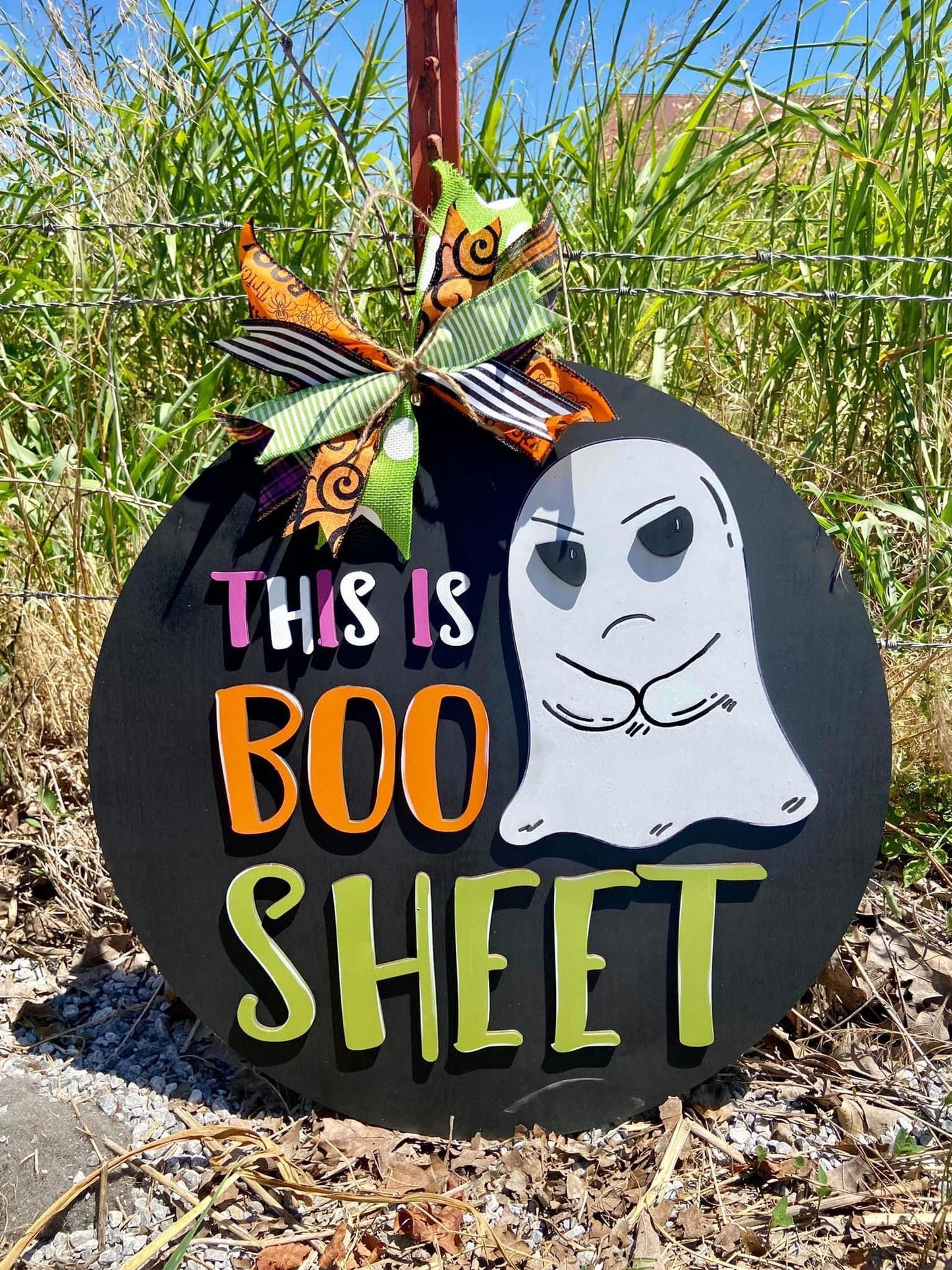 3D Door hanger - This is boo sheet