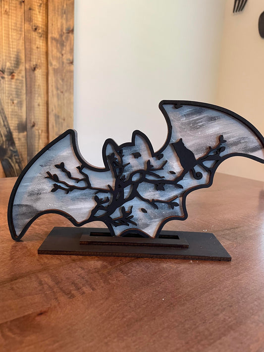 3D Decorative Standing Bat