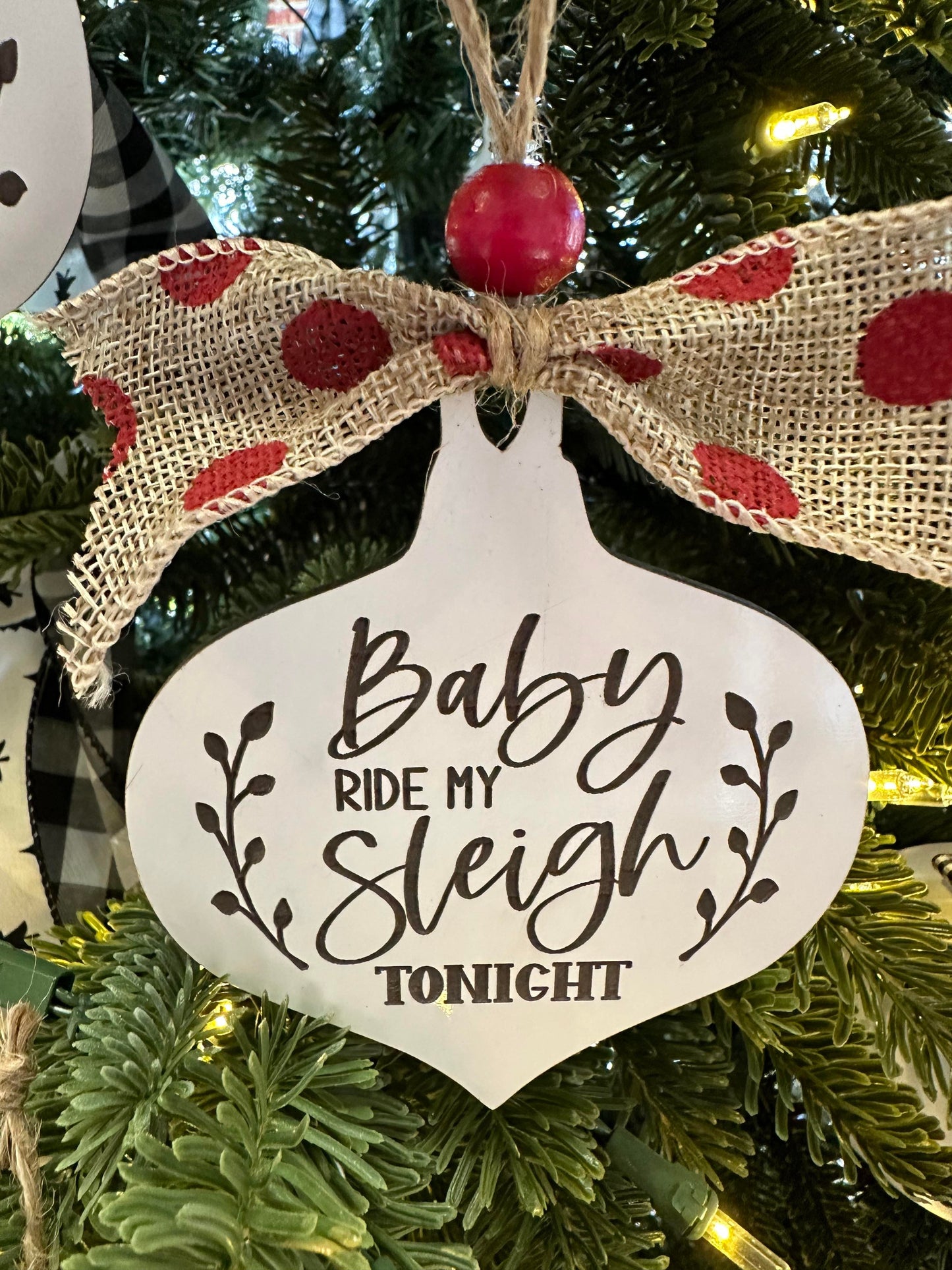 Ornament- Naughty