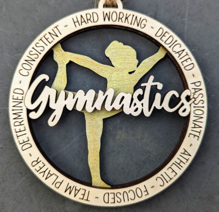 Ornament- Gymnastics