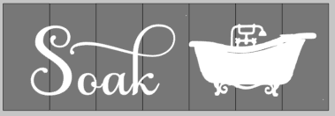 Soak with bathtub