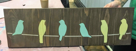 Birds on a line