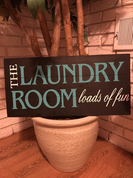 The laundry room loads of fun