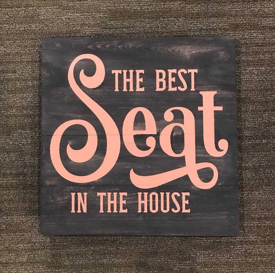 the best seat in the house